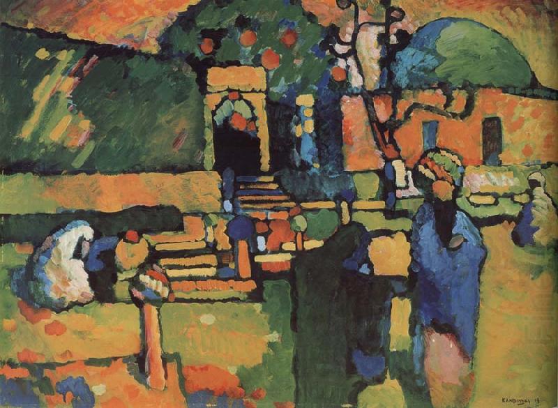 Arab Cemetery, Wassily Kandinsky